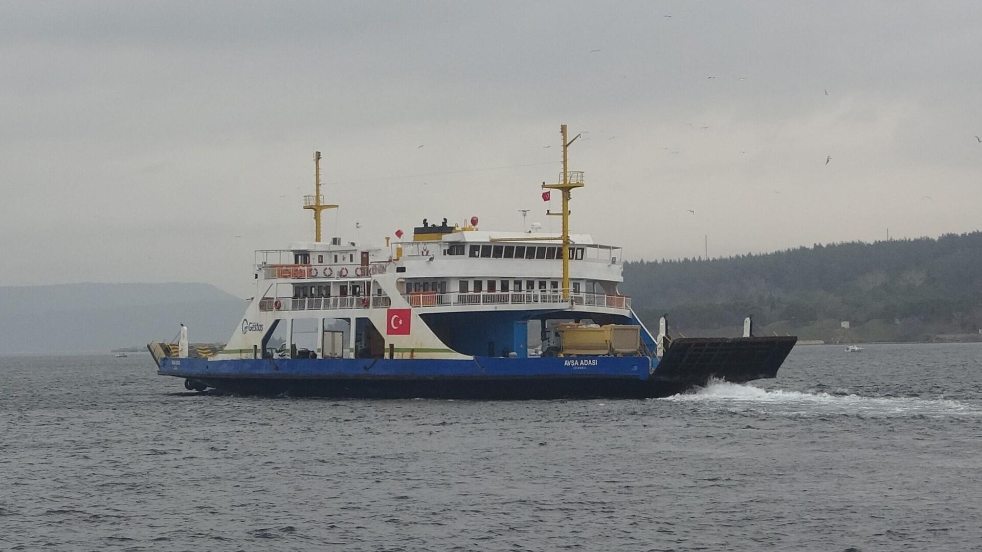 Gökçeada ve Bozcaada feribot seferleri fırtına nedeniyle yarın yapılamayacak