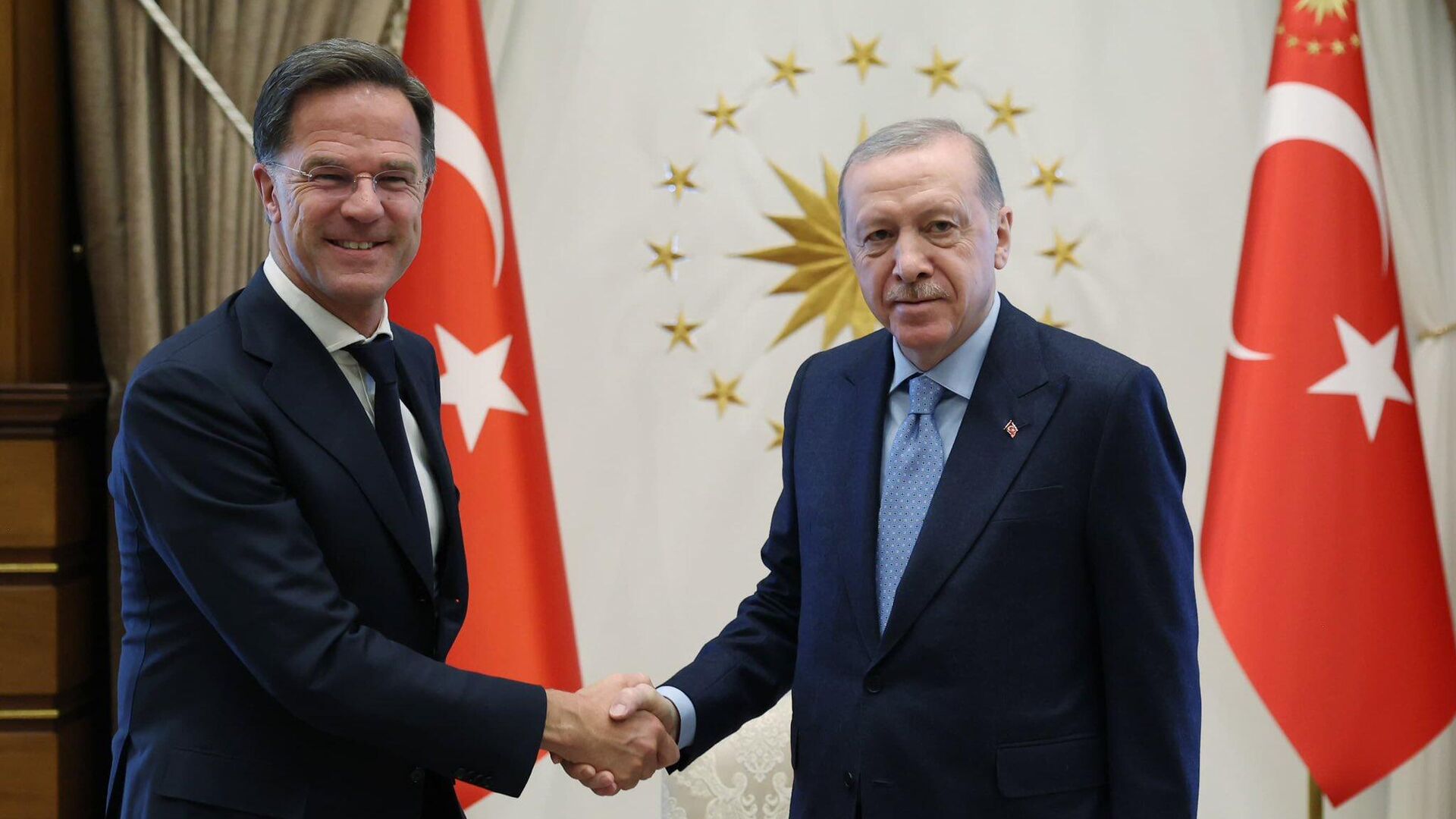 Cumhurbaşkanı Erdoğan, NATO Genel Sekreteri Rutte ile görüştü