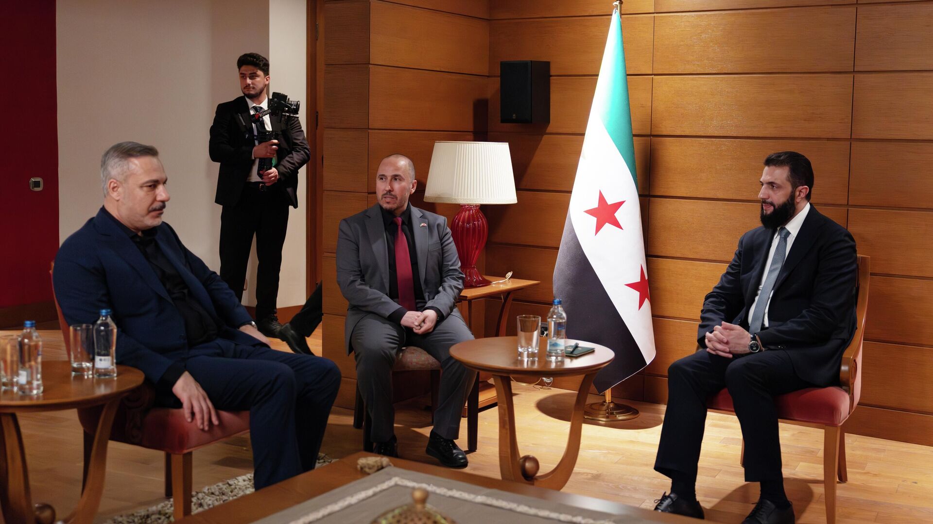 Dışişleri Bakanı Hakan Fidan, Antalya'da Şara ile bir araya geldi