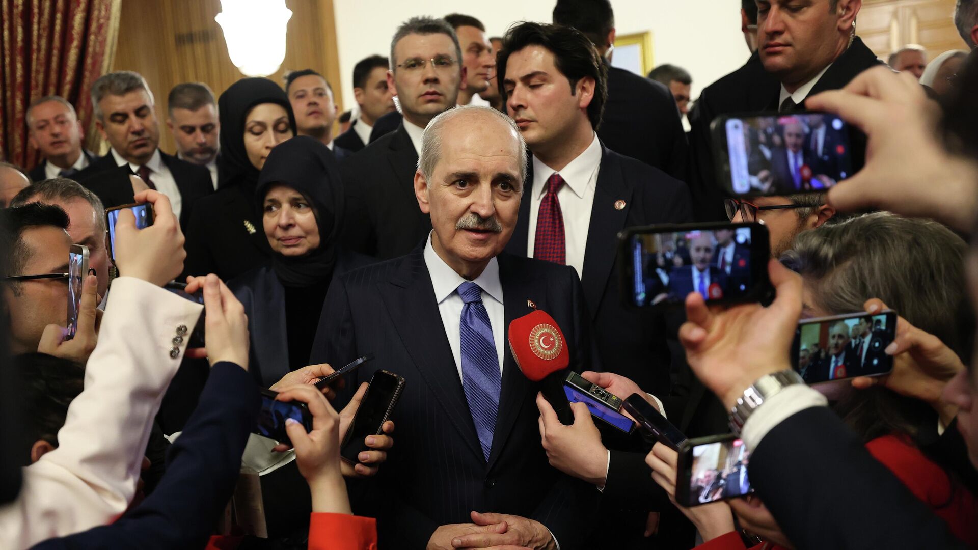 TBMM Başkanı Kurtulmuş: Örgütün silahları bırakma takvimine riayet edilmiş olsaydı mesele şimdiye kadar çözülmüş olurdu