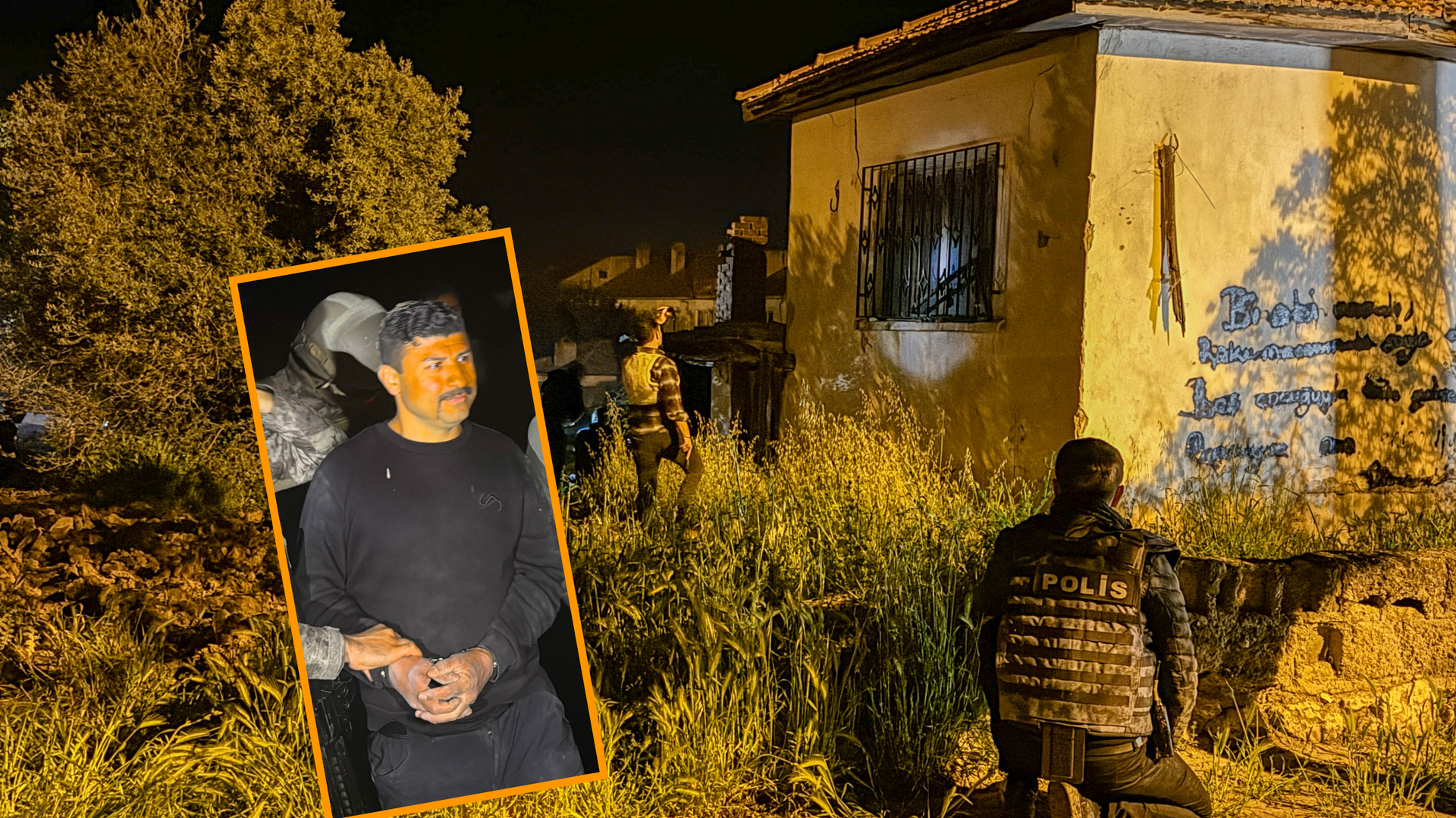 Uşak'ta ihbara gelen polise pompalı tüfekle ateş açıldı: 2 polis yaralandı