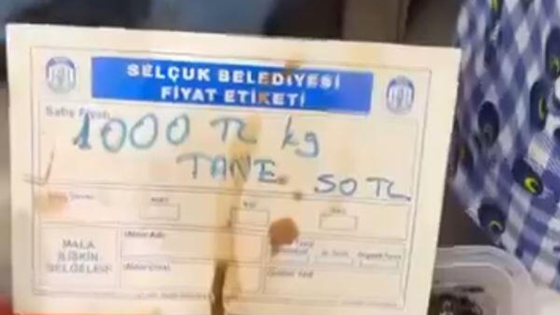 Tanesi 50 liraya satılan zeytin için bakanlık harekete geçti: Satıcıya ceza kesildi