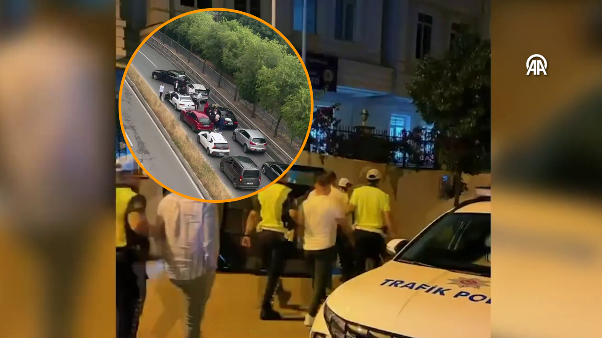 Düğün konvoyu yapıp trafiği kapatan 6 sürücüye yaklaşık 300 bin lira ceza