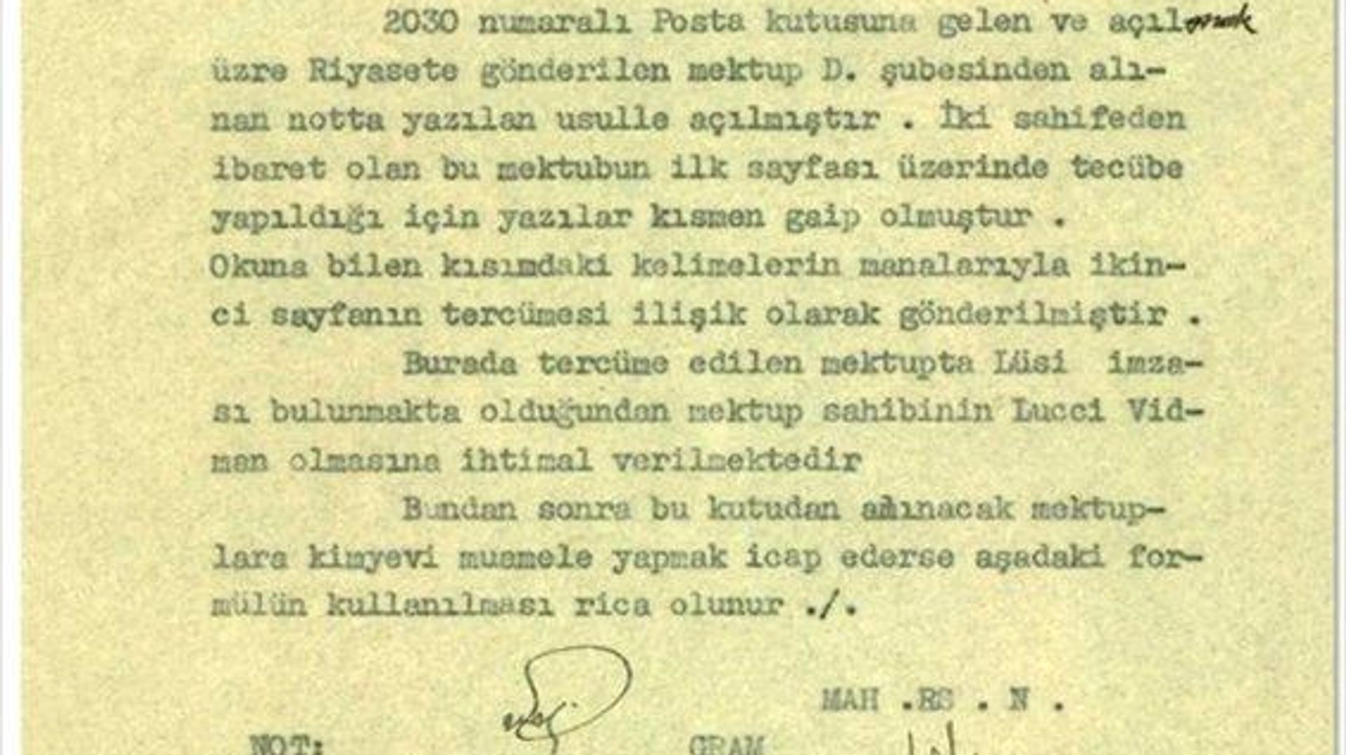 MİT arşivinden çıktı: Gizli yazışmaların nasıl deşifre edileceği tek tek anlatıldı