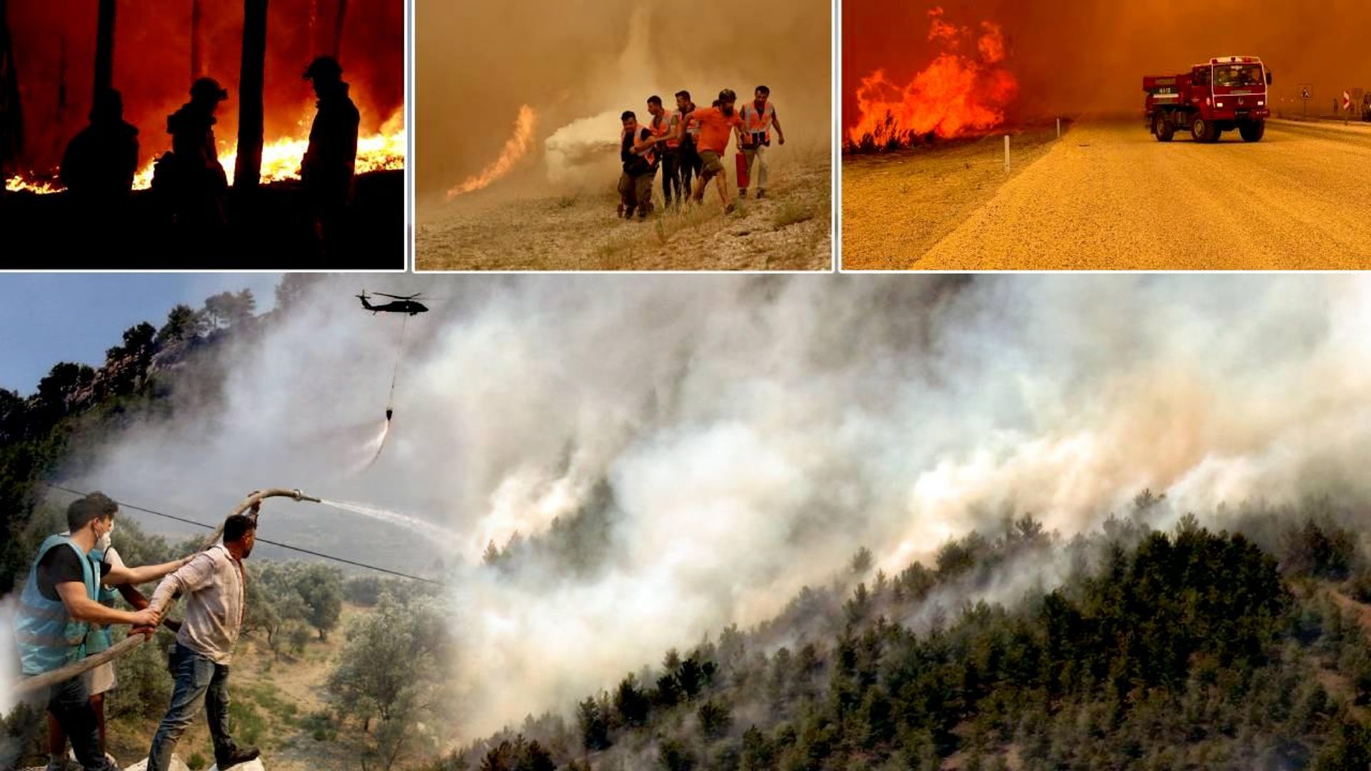 Alevlerle mücadelede son durum: Fethiye'de kontrol altına alınan orman yangını yeniden başladı