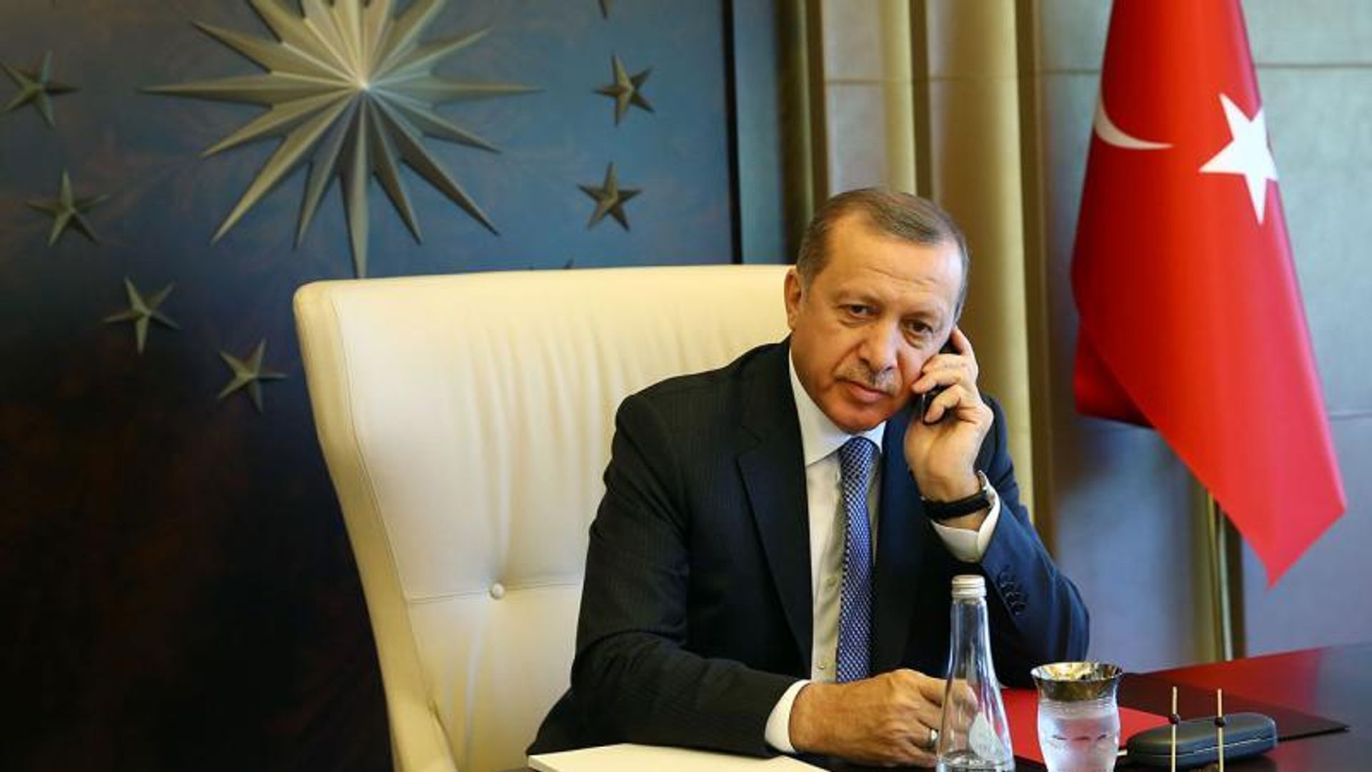 Cumhurbaşkanı Erdoğan, İngiltere Başbakanı Burnham'la görüştü