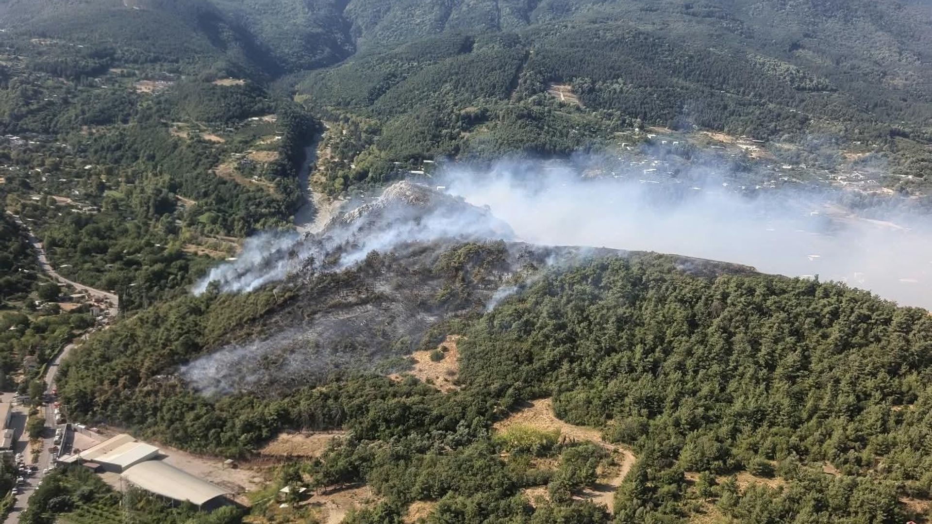 Bursa'da 3 farklı noktada yangın çıktı: Ekipler bölgede