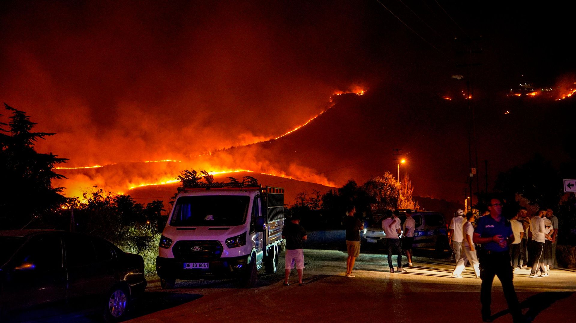 Ankara'da bir günde 140 yangın çıktı