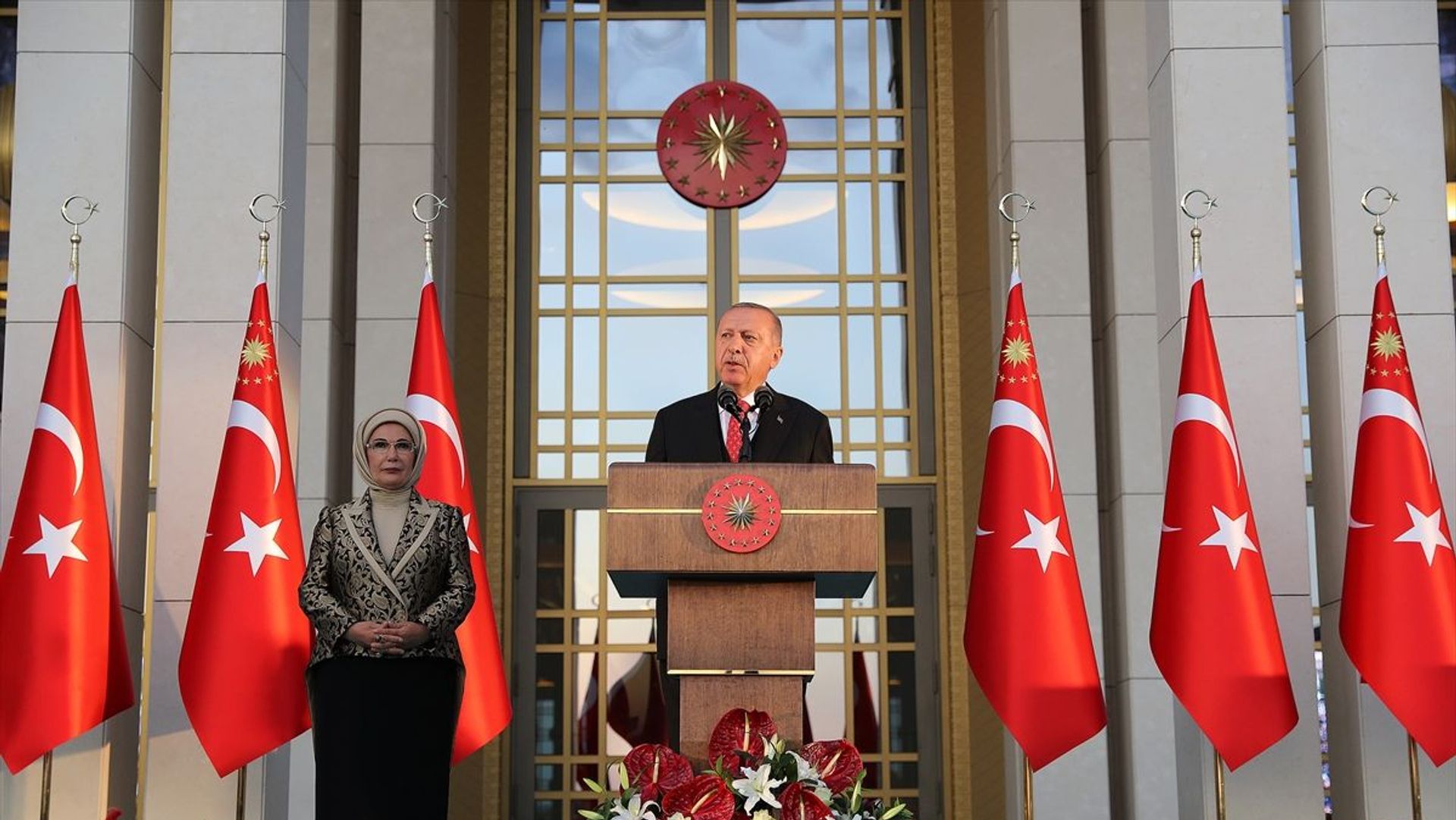 Erdoğan'dan kritik 30 Ağustos mesajı: 'Mavi gök çökmedikçe...'