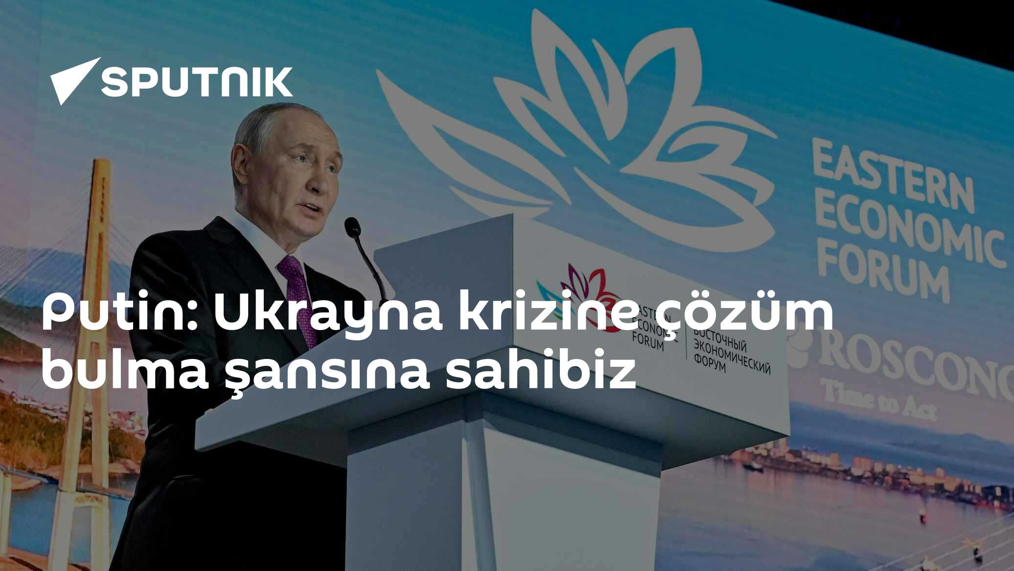 Putin: Anlaşması gereken öncelikle Rusya ve Ukrayna