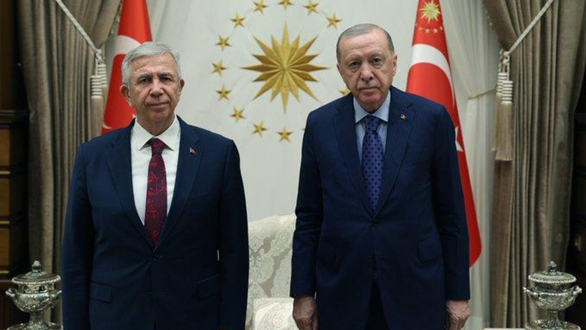 Cumhurbaşkanı Erdoğan, Ankara Büyükşehir Belediye Başkanı Yavaş'ı kabul etti