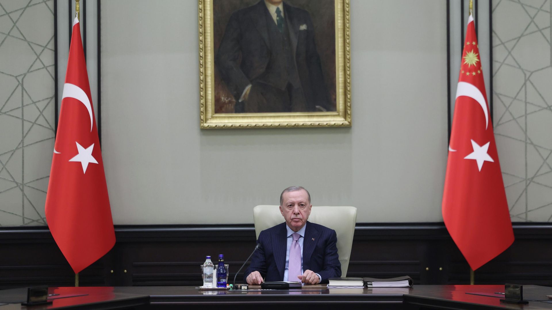 Milli Güvenlik Kurulu, Cumhurbaşkanı Erdoğan başkanlığında toplandı