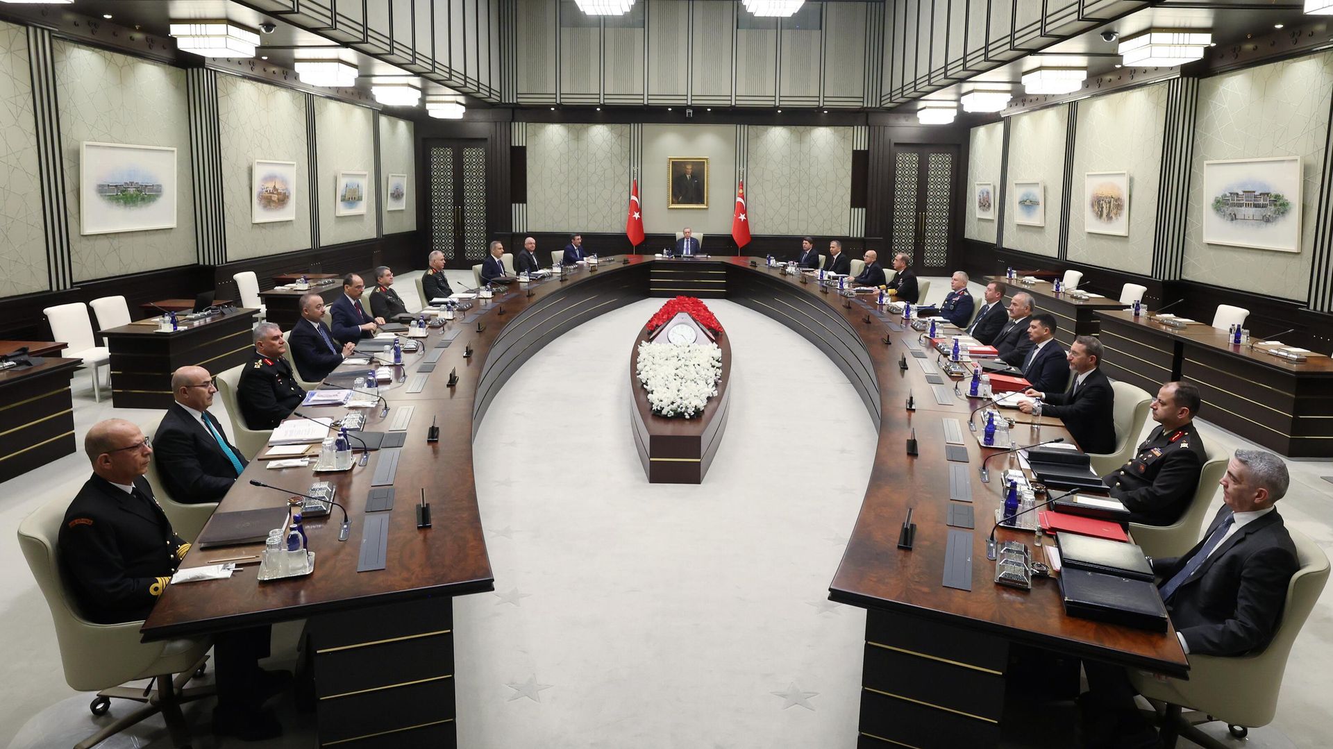 MGK toplantısı sona erdi: Toplantı 3.5 saat sürdü