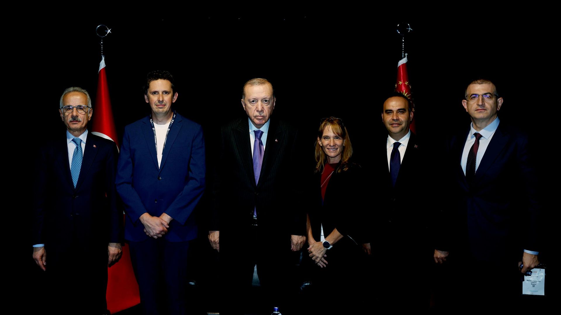 Cumhurbaşkanı Erdoğan, SpaceX üst düzey yöneticilerini kabul etti