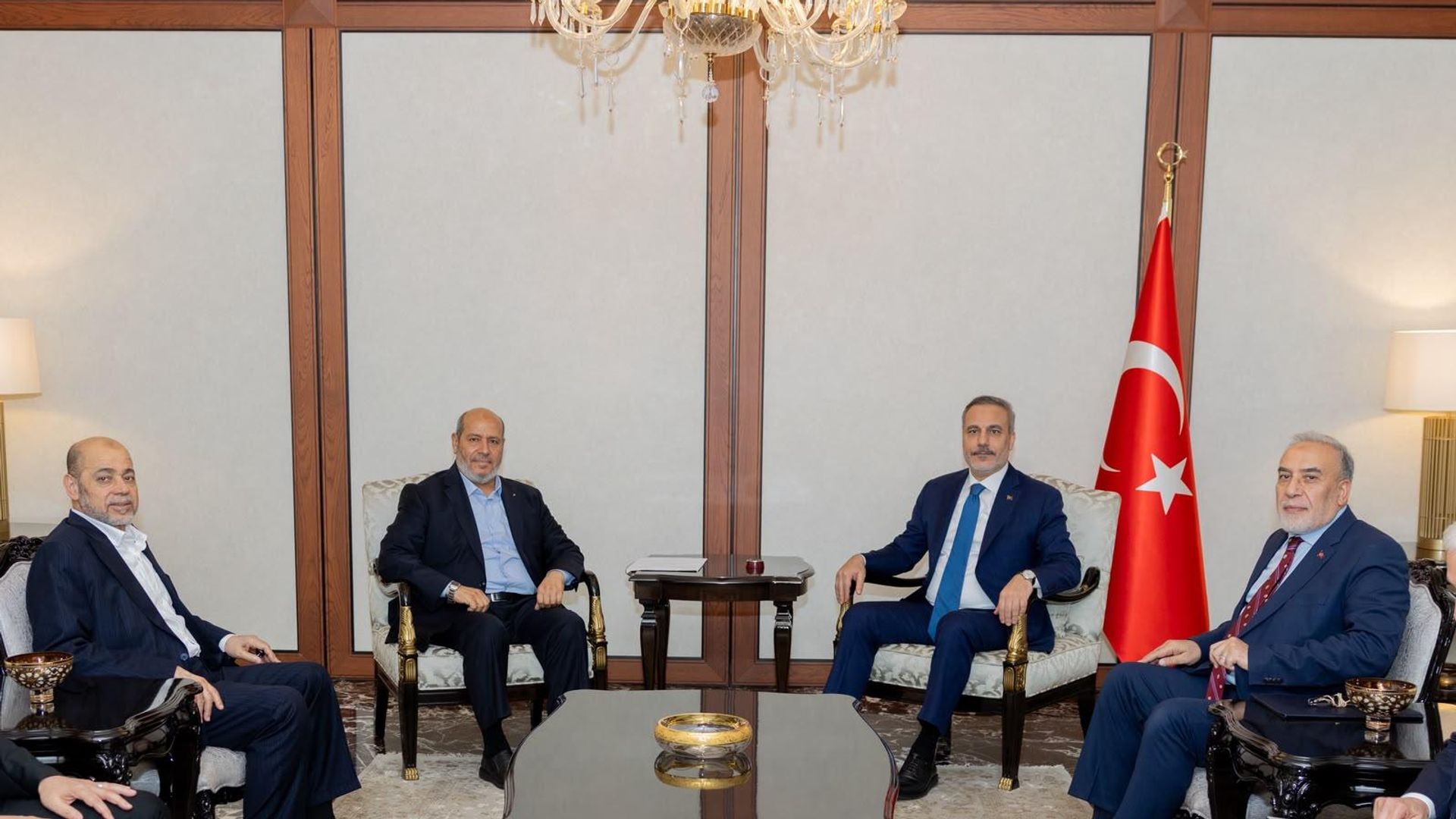 Dışişleri Bakanı Fidan, Hamas heyetiyle Ankara'da buluştu