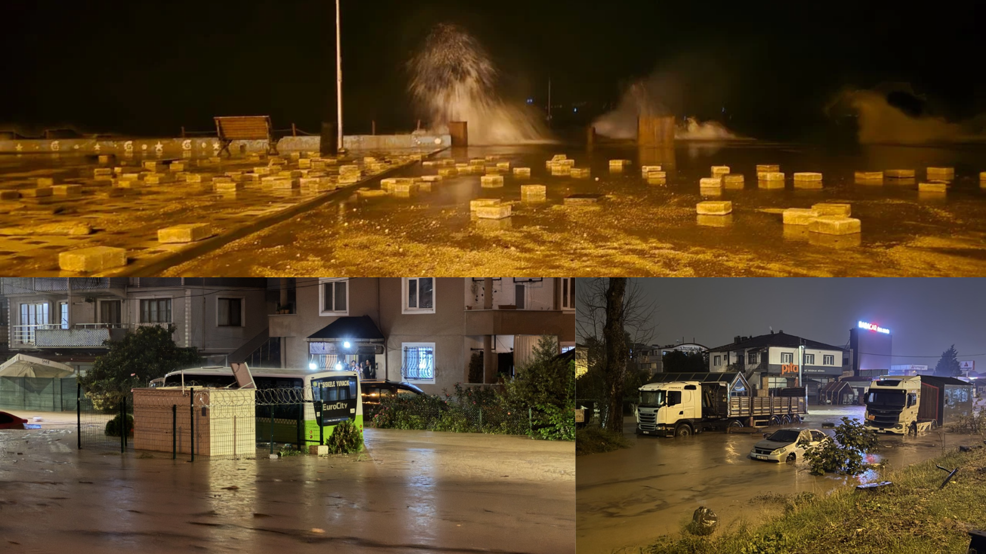 Pek çok şehir sağanak ve fırtınanın etkisinde: 48 il için sarı, 5 il için turuncu kodlu uyarı