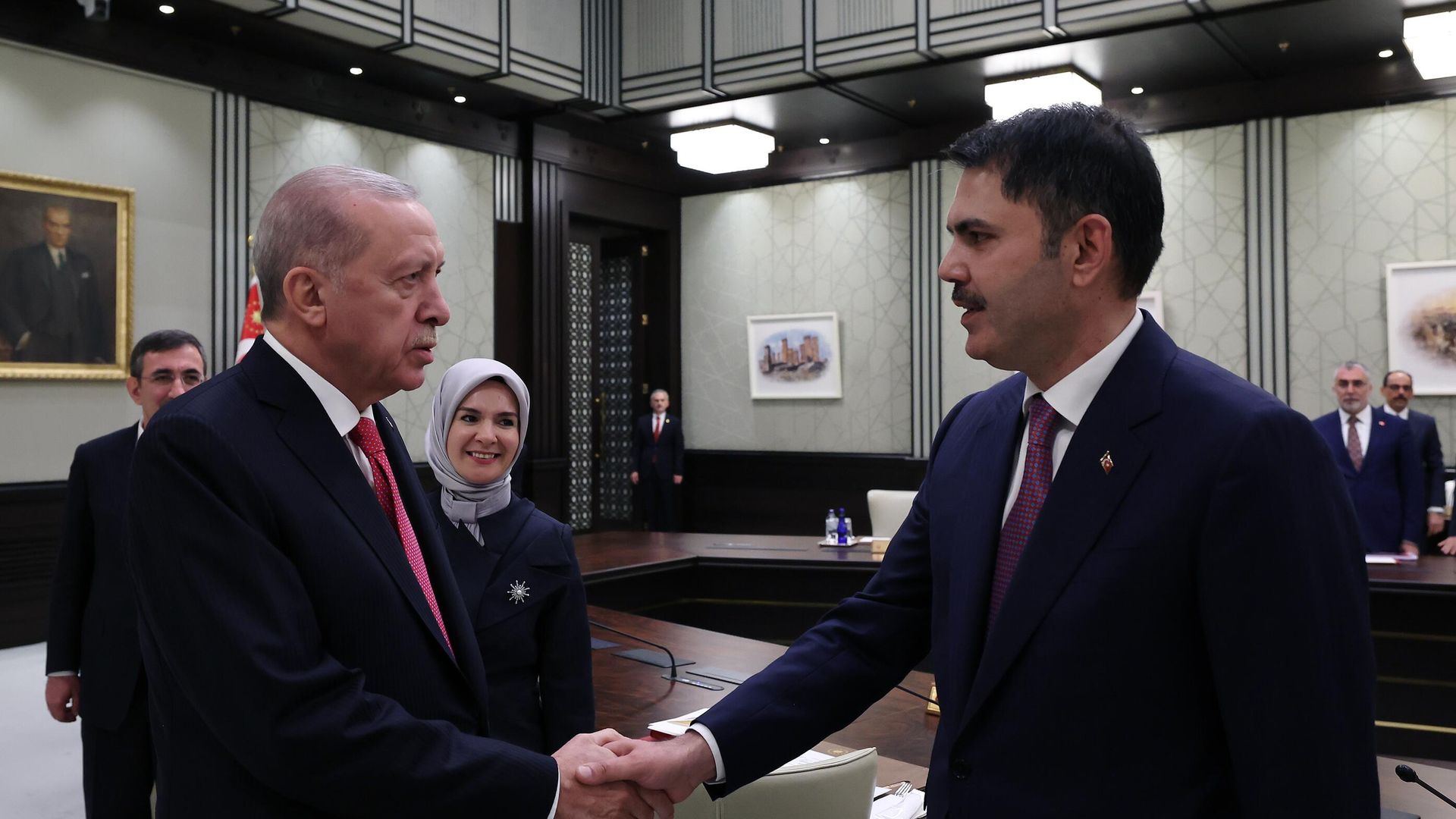 Cumhurbaşkanı Erdoğan, Bakan Kurum'dan selle ilgili bilgi aldı: 'Bu afetten kurtulacağız'