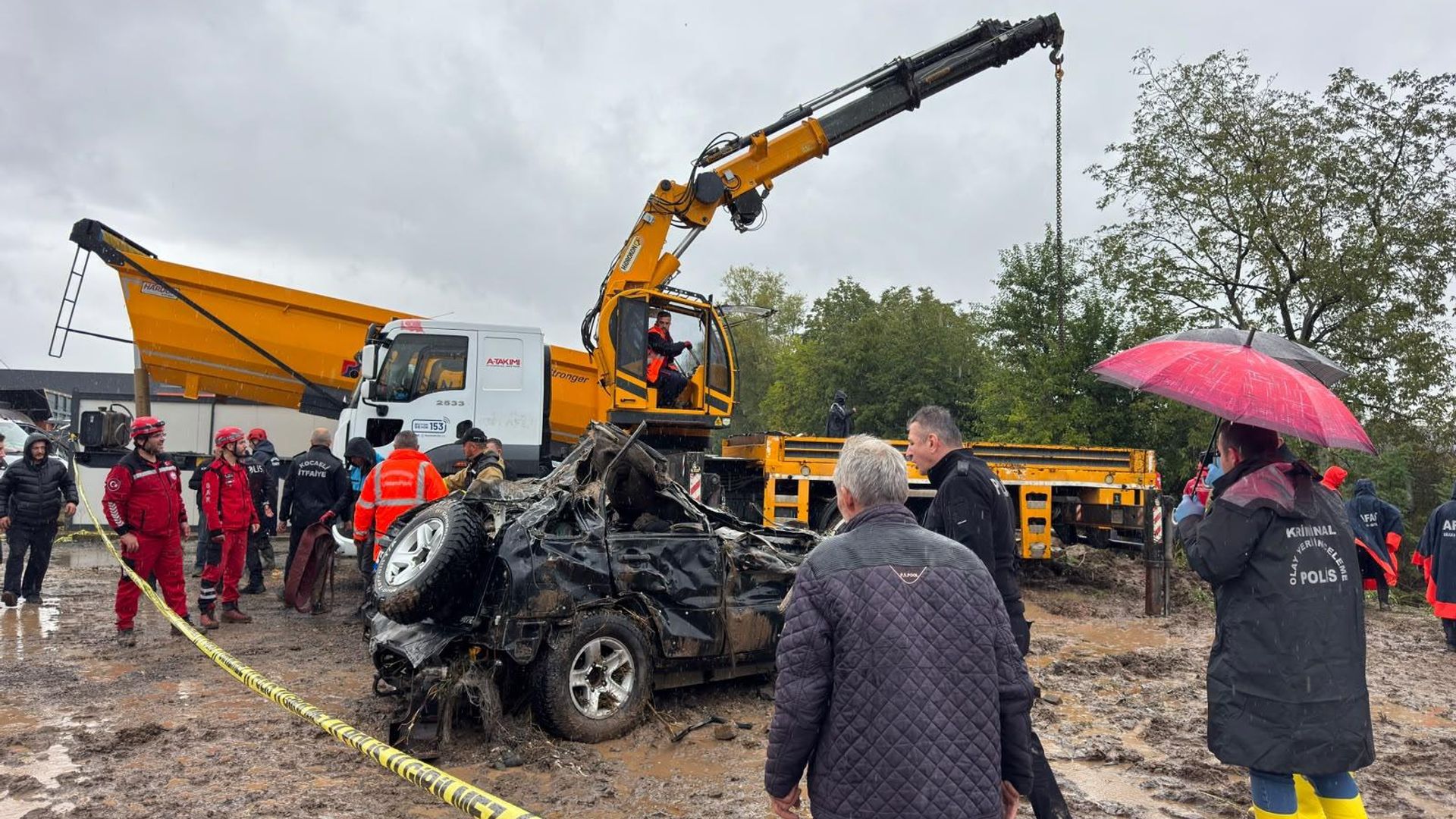 Kocaeli'de 1 kişinin cansız bedenine ulaşıldı